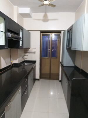 Kitchen in 2 BHK Apartment at Palazzio CHS, Powai – for Rent