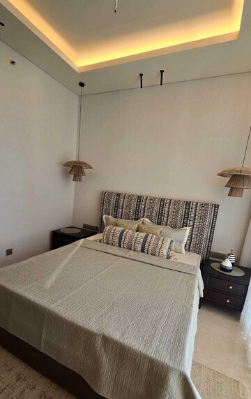 Living Room in 2 BHK Apartment at Viyaara Altiora, Mahim West – for Sale