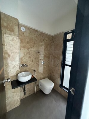 Bathroom in 2 BHK Apartment at Aspen Park, Goregaon East – for Rent