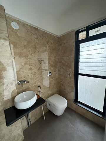 Bathroom in 2 BHK Apartment at Aspen Park, Goregaon East – for Rent