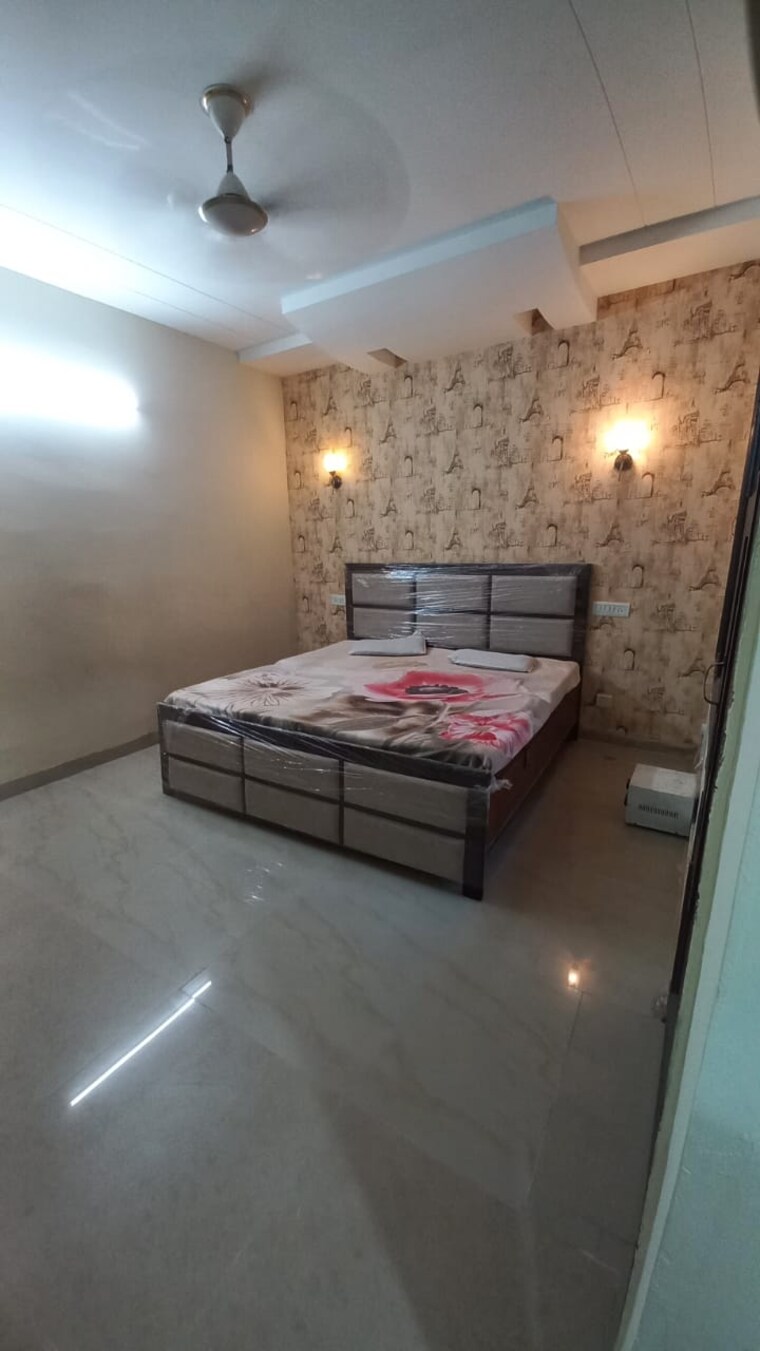 Bedroom, pir machalla 3 Bedroom 1850 Sq.Ft. Apartment In Pir Machalla Zirakpur 10015826