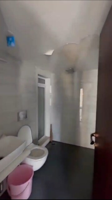 Bathroom in 1 BHK Apartment at Mira Road – for Rent