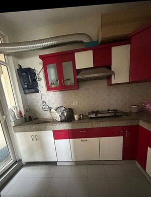 Kitchen in 2 BHK Builder Floor at DLF Vibhuti Khand, Gomti Nagar – for Rent