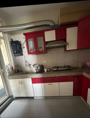 Kitchen in 2 BHK Builder Floor at DLF Vibhuti Khand, Gomti Nagar – for Rent