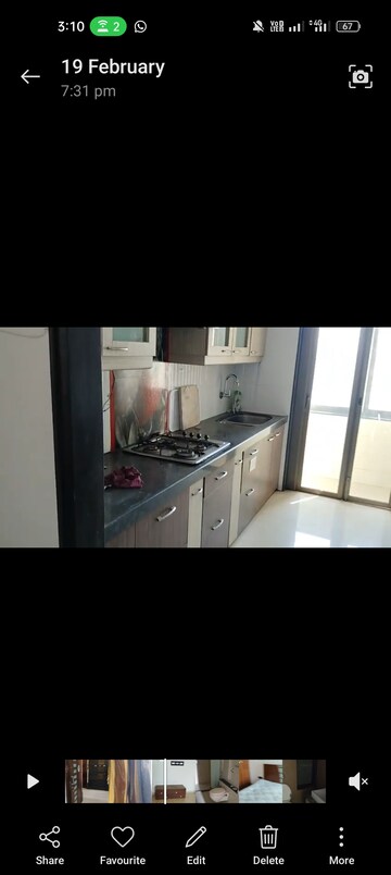 Kitchen in 2 BHK Apartment at Satellite Tower, Goregaon East – for Rent