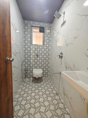 Bathroom in 3 BHK Apartment at Arihant Balaji Pride, Chembur – for Rent