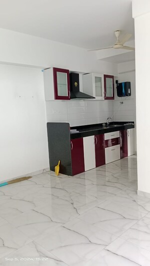 Kitchen in 1 BHK Apartment at VTP One, Kharadi – for Rent