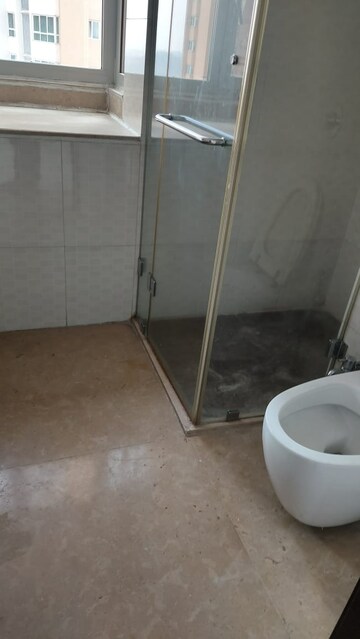 Bathroom in 3 BHK Apartment at DB Orchid Woods, Goregaon East – for Rent