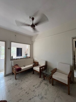 Living Room in 1 BHK Apartment at Balkrishna Bhavan CHS, Goregaon West – for Rent