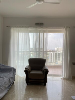 Living Room in 2 BHK Apartment at Marvel Citrine, Kharadi – for Rent