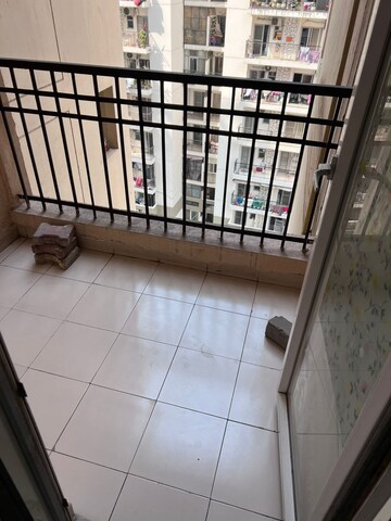 Balcony in 2 BHK Apartment at Ajnara Le Garden, Sector 16b Greater Noida – for Rent