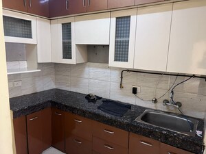 Kitchen in 2 BHK Apartment at Ajnara Le Garden, Sector 16b Greater Noida – for Rent