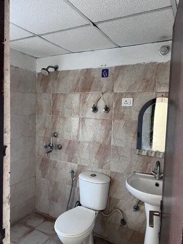 Bathroom in 2 BHK Apartment at Ajnara Le Garden, Sector 16b Greater Noida – for Rent