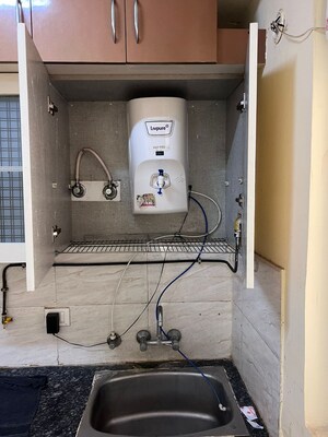 Bathroom in 2 BHK Apartment at Ajnara Le Garden, Sector 16b Greater Noida – for Rent