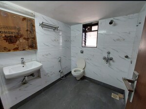 Bathroom in 1 BHK Apartment at Bandra West – for Rent