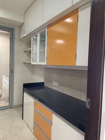 Kitchen in 3 BHK Apartment at Oberoi Exquisite Goregaon, Goregaon East – for Rent