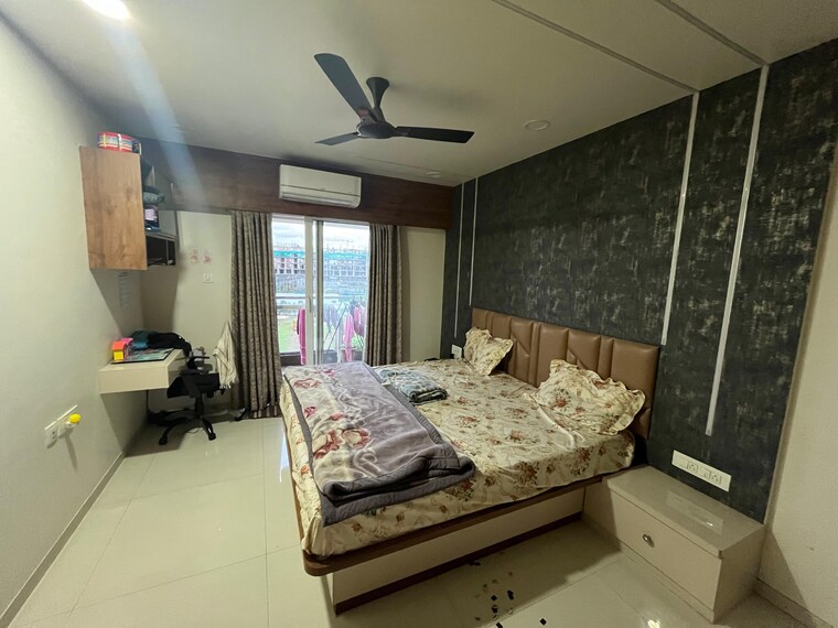 Bedroom, guru-vista-chs 3 Bedroom 1200 Sq.Ft. Apartment In Kharadi Pune 10016644