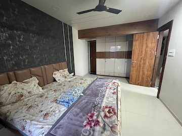Bedroom in 3 BHK Apartment at Guru Vista CHS, Kharadi – for Rent