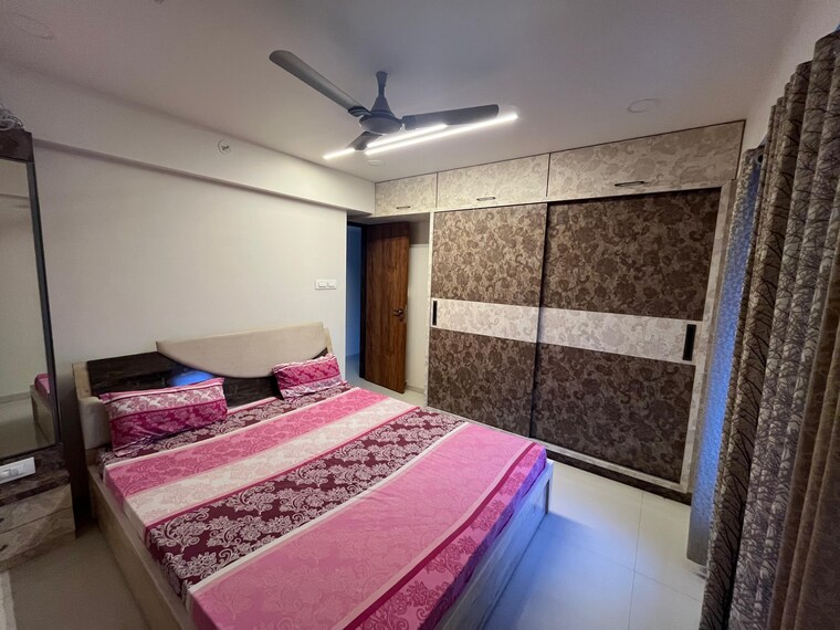 Bedroom, guru-vista-chs 3 Bedroom 1200 Sq.Ft. Apartment In Kharadi Pune 10016644