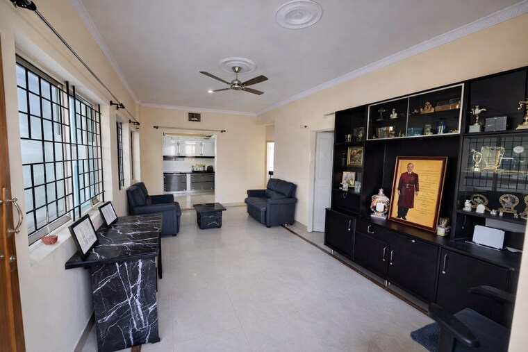 Living Room, sajjan-sanjaynagar-enclave 2 Bedroom 1100 Sq.Ft. Apartment In Sanjay Nagar Bangalore 9854574