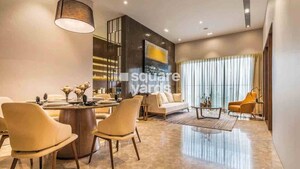Living Room in 1.5 BHK Apartment at Runwal Forests, Kanjurmarg West – for Rent