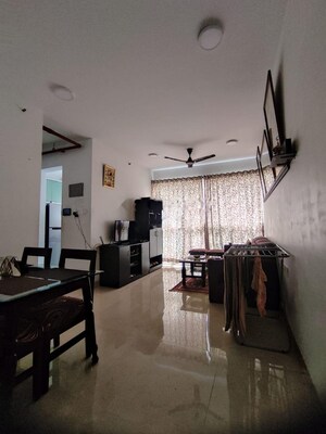 Living Room in 1.5 BHK Apartment at Runwal Forests, Kanjurmarg West – for Rent