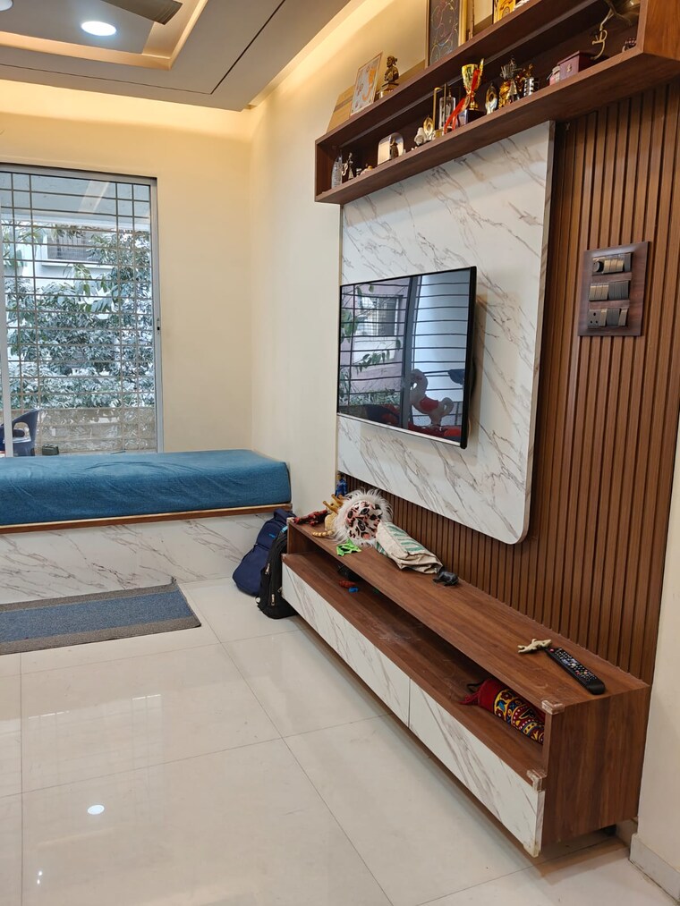 Bedroom, mak-snehangan-residency 2 Bedroom 1000 Sq.Ft. Apartment In Wakad Pune 10016480