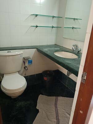 Bathroom in 1 BHK Apartment at Ashok Towers, Parel – for Rent