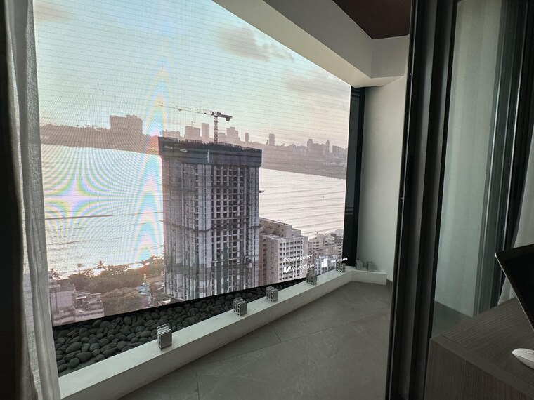 Balcony, rustomjee-180-bayview 3 Bedroom 1230 Sq.Ft. Apartment In Matunga West Mumbai 10016964