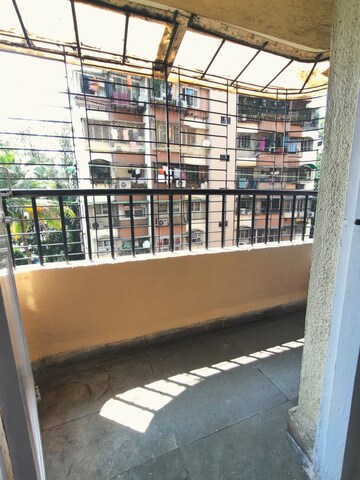 Balcony in 1 BHK Apartment at Himgiri Lokupvan Phase II CHS Ltd, Vasant Vihar – for Rent