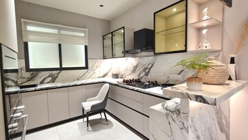 Kitchen in 2 BHK Apartment at Goel Ganga Orchard, Mundhwa – for Rent