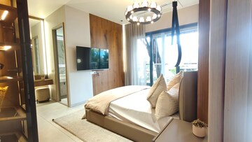 Living Room in 2 BHK Apartment at Goel Ganga Orchard, Mundhwa – for Rent