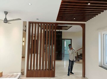 Staircase in 3 BHK Villa at Magna Majestic Meadows, Osman Nagar – for Rent