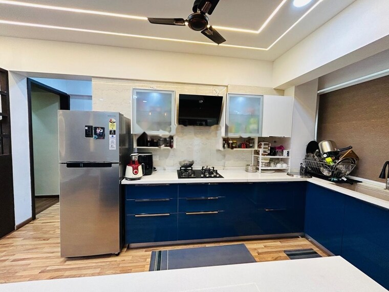 Kitchen, samarttha-45-shashwat-avenue 2.5 Bedroom 1690 Sq.Ft. Apartment In Punawale Pune 10017044