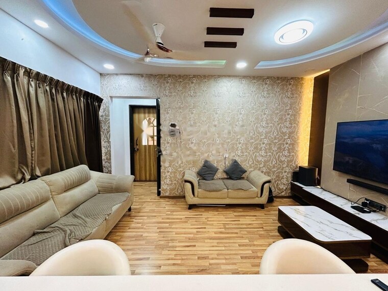 Living Room, samarttha-45-shashwat-avenue 2.5 Bedroom 1690 Sq.Ft. Apartment In Punawale Pune 10017044