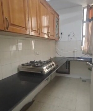 Kitchen in 3 BHK Apartment at Unitech Horizon, Pi Greater Noida – for Rent