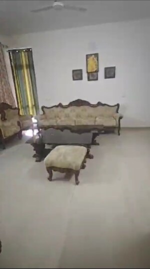 Living Room in 3 BHK Apartment at Unitech Horizon, Pi Greater Noida – for Rent