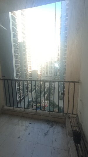 Balcony in 2.5 BHK Apartment at Mahagun Mywoods, Sector 16c Greater Noida – for Rent