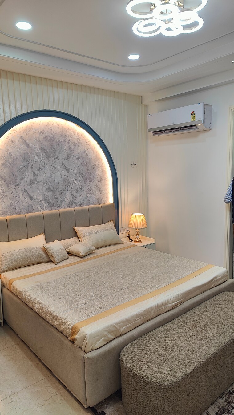 Bedroom, ramgarh bhudda 3 Bedroom 132 Sq.Yd. Builder Floor In Ramgarh Bhudda Zirakpur 10017309