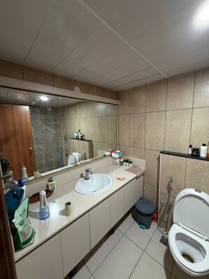 Bathroom in 3 BHK Apartment at Prestige Song Of The South Phase 2, Yelenahalli – for Sale