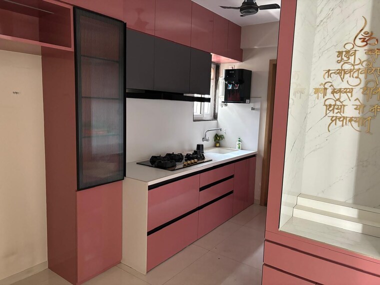 Kitchen, nirman-altius 3 Bedroom 1200 Sq.Ft. Apartment In Kharadi Pune 10017318