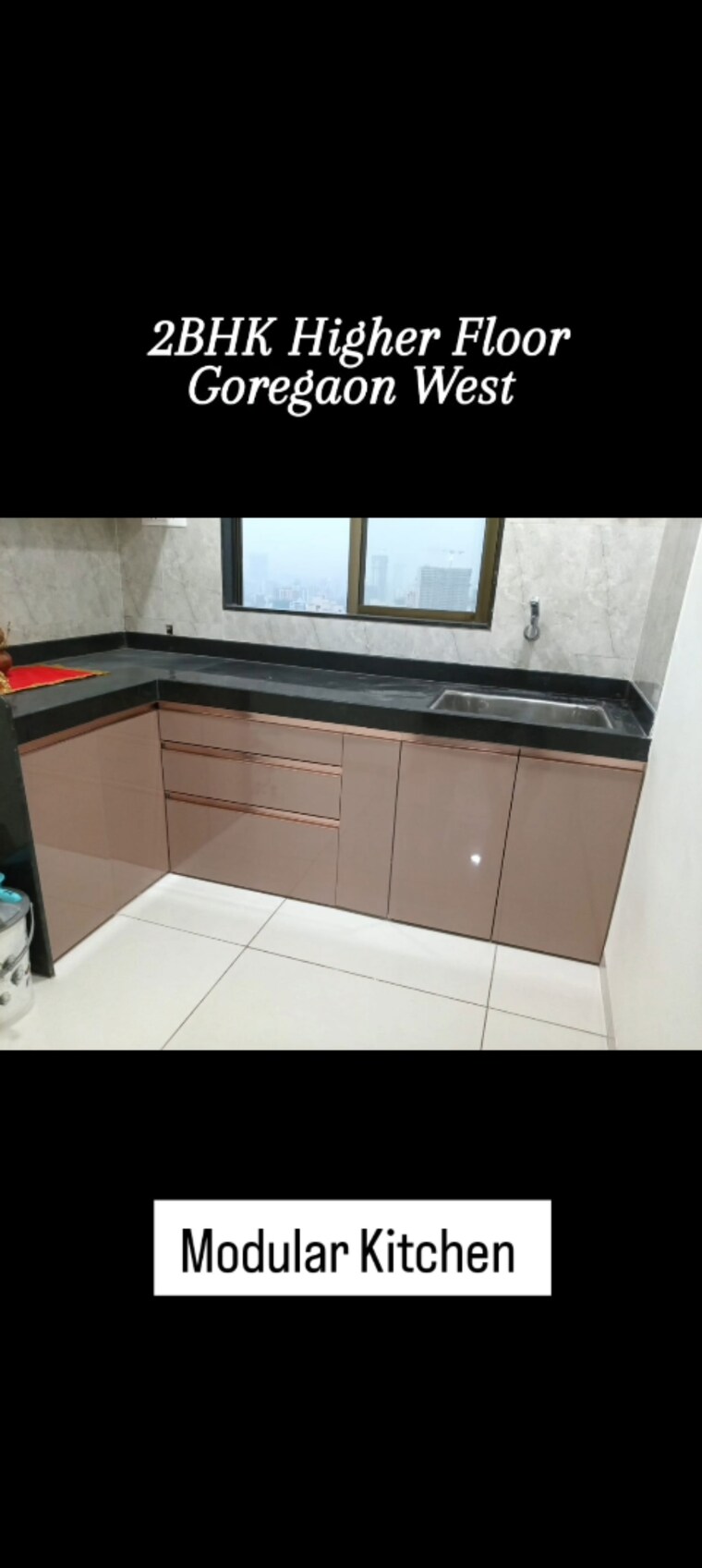 Kitchen, chandak-34-park-estate 2 Bedroom 617 Sq.Ft. Apartment In Goregaon West Mumbai 10017337
