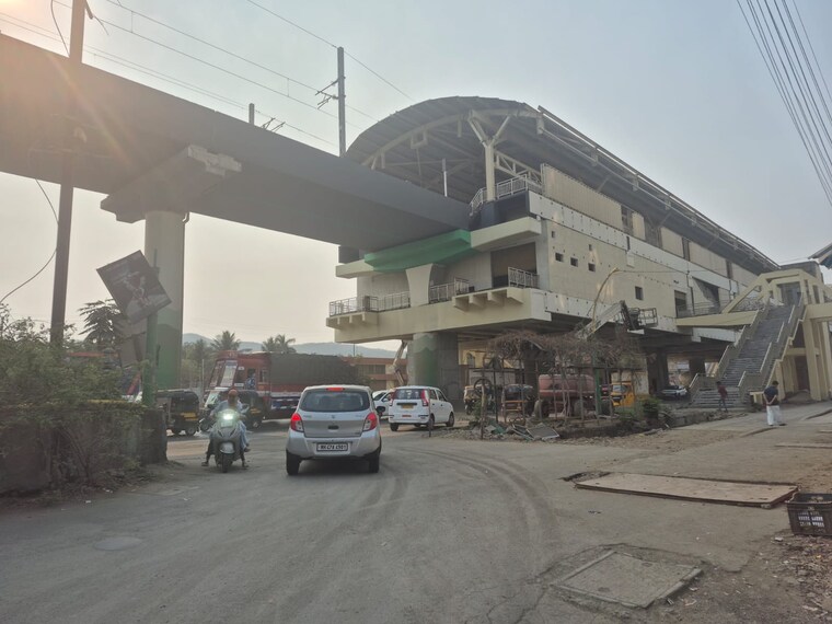 Exterior View, cosmos-county-ii 2 Bedroom 850 Sq.Ft. Apartment In Ghodbunder Road Thane 10017408