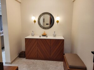 Bathroom in 4 BHK Apartment at Darode Jog Liviano, Kharadi – for Rent