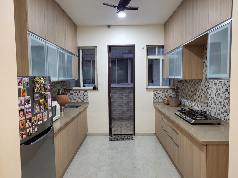 Kitchen, darode-jog-liviano 4 Bedroom 1800 Sq.Ft. Apartment In Kharadi Pune 10017411