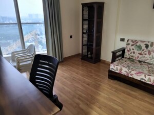 Living Room in 4 BHK Apartment at Darode Jog Liviano, Kharadi – for Rent