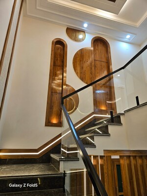 Staircase in 4 BHK Independent House at Sector 125 – for Sale