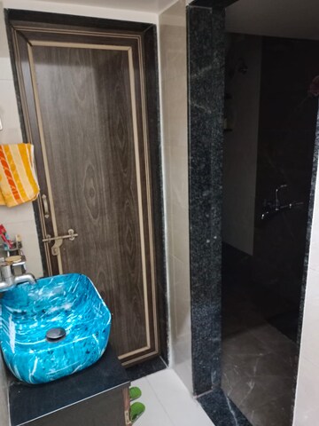 Bathroom in 1 BHK Apartment at Runwal Park, Gultekdi – for Rent