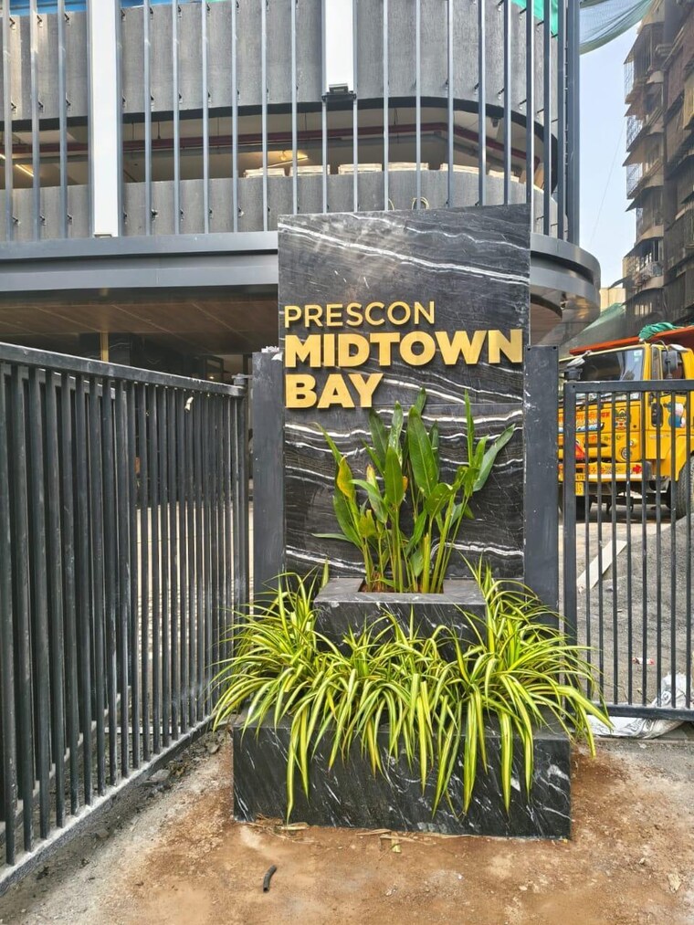 Exterior View, prescon-midtown-bay 2 Bedroom 560 Sq.Ft. Apartment In Mahim West Mumbai 10017633