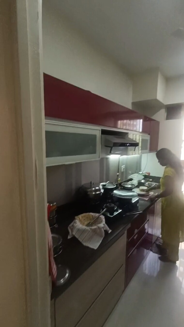 Kitchen, courtyard-by-narang-realty-and-the-wadhwa-group 2 Bedroom 542 Sq.Ft. Apartment In Pokhran Road No Two Thane 10017751